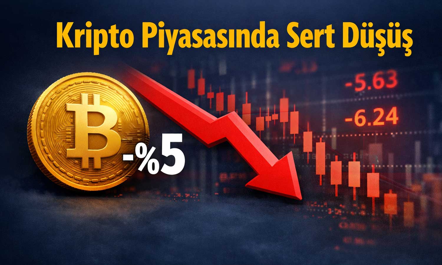 Fed etkisiyle Bitcoin ve altcoinlerde sert düşüş