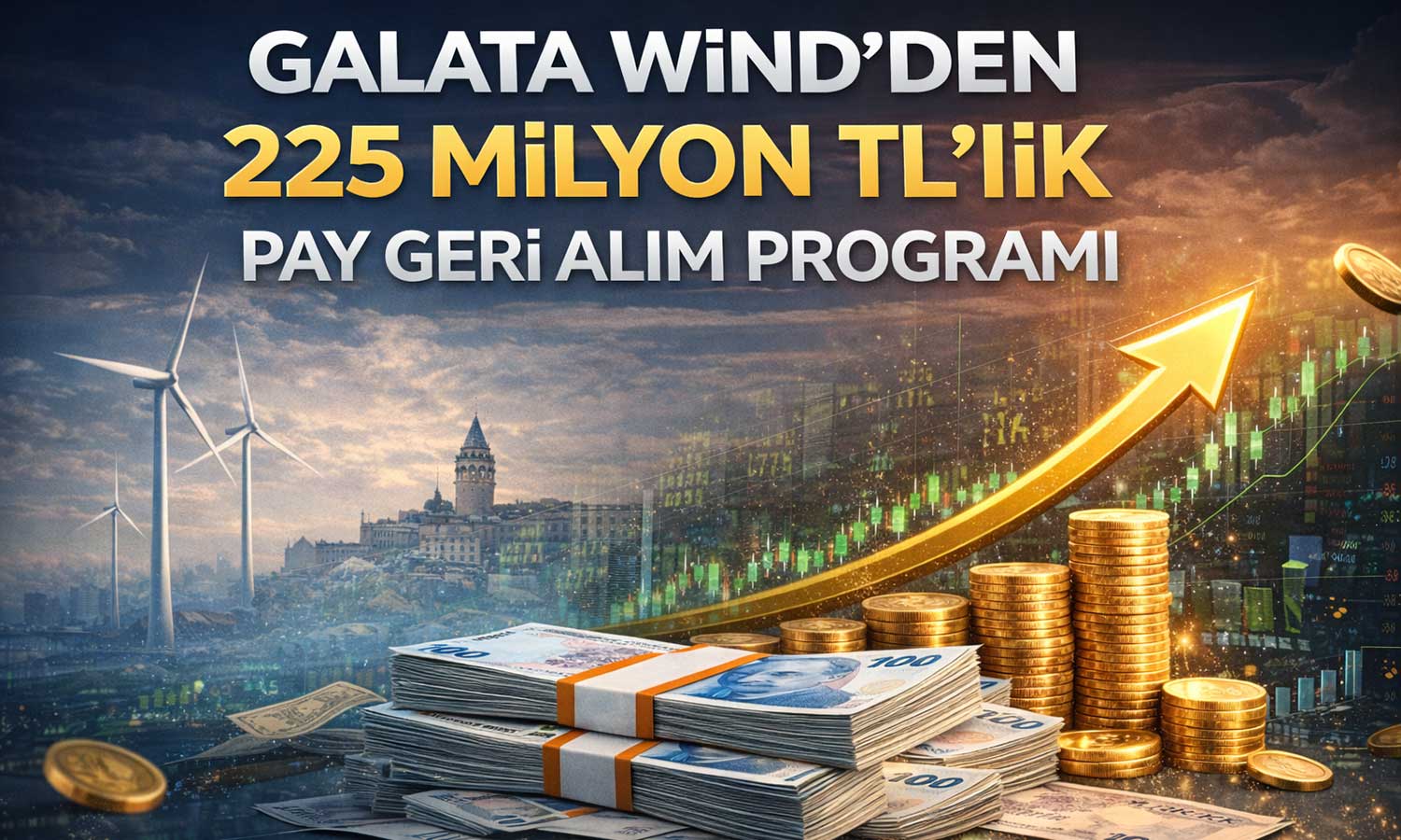 Galata Wind’den 225 milyon TL’lik pay geri alım programı