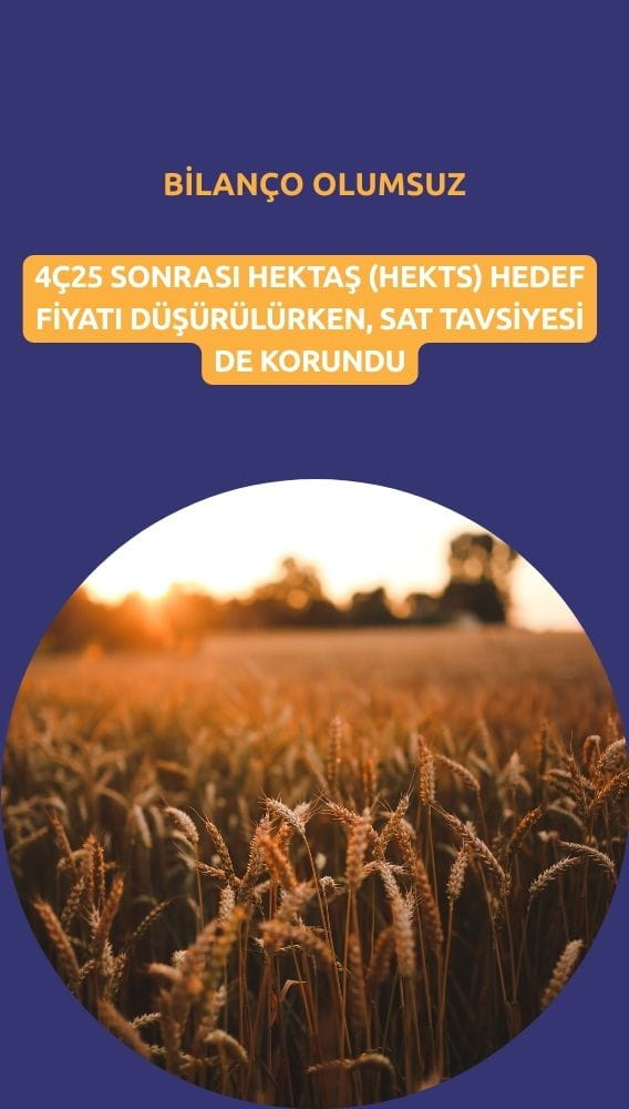 Hektaş (HEKTS) hedef fiyatı düştü: Sat tavsiyesi sürüyor