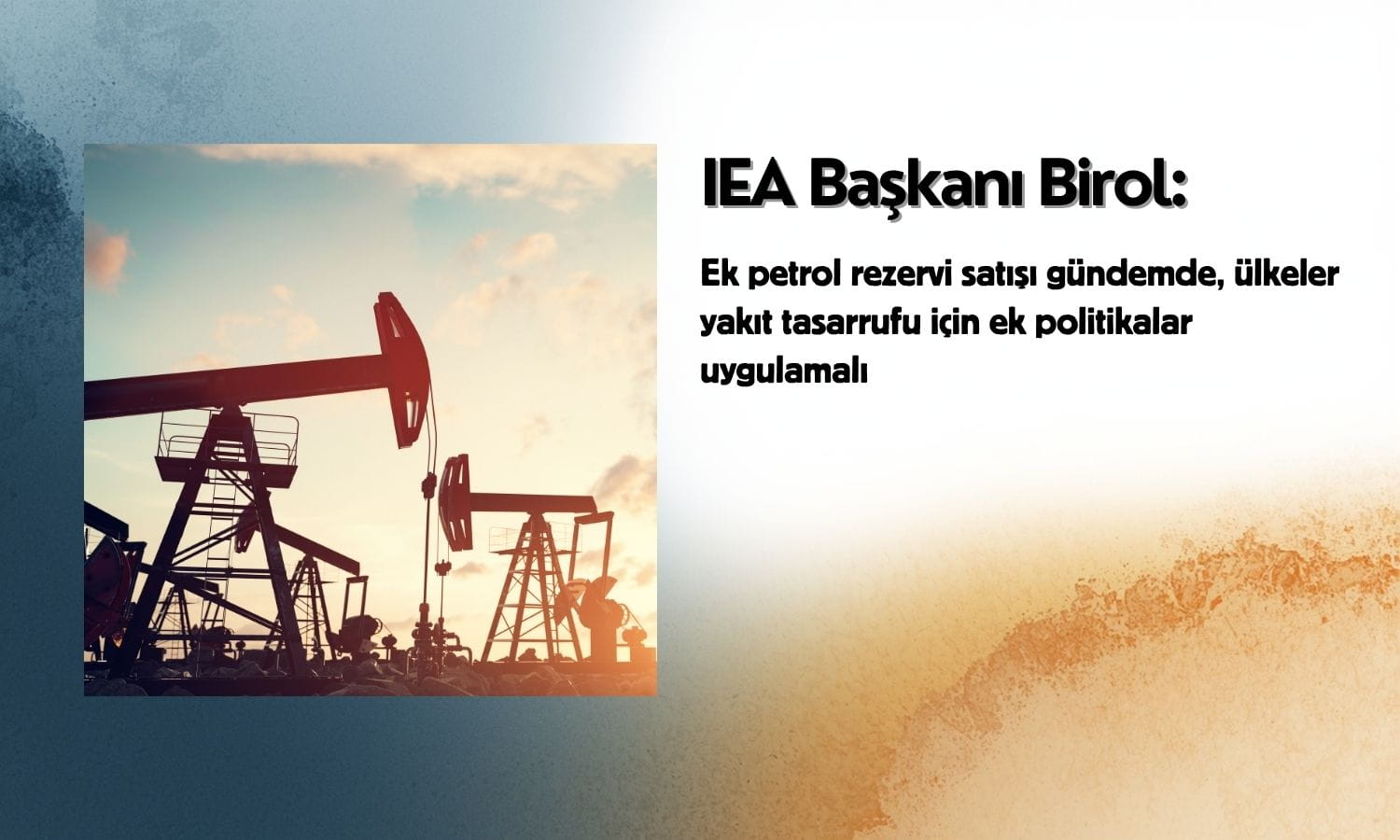 IEA Başkanı Birol: Ek petrol rezervi satışı gündemde