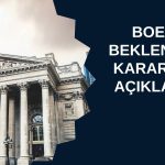 İngiltere Merkez Bankası faizi oybirliğiyle sabit tuttu!