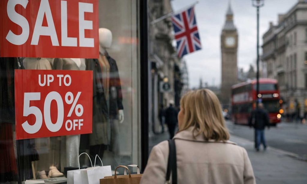 İngiltere’de perakende satışlar Mart’ta sert düştü