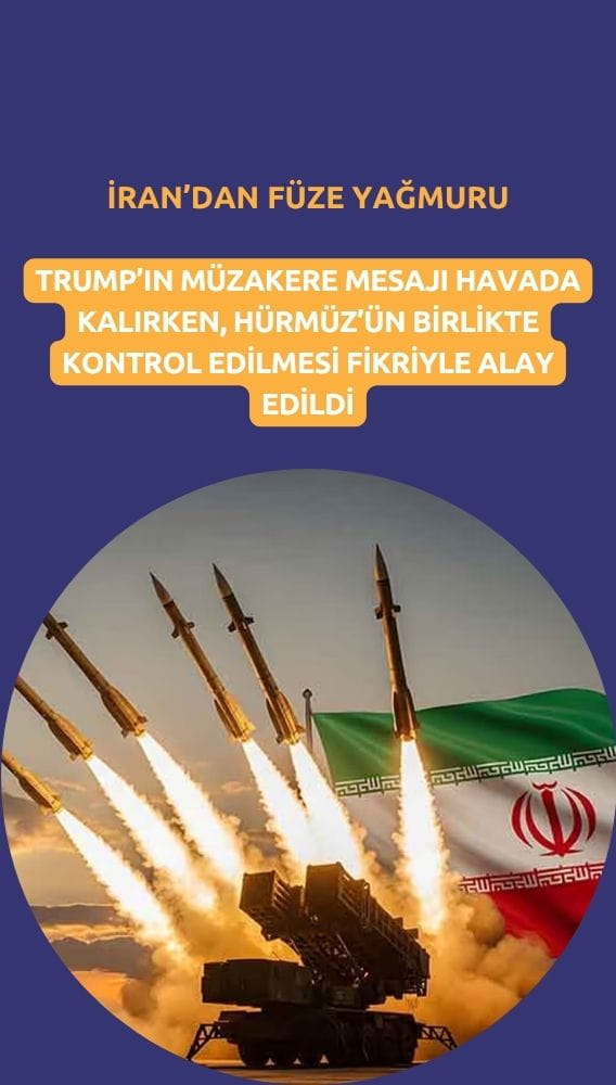 İran'dan füze yağmuru: Trump'ın müzakere mesajı havada kaldı