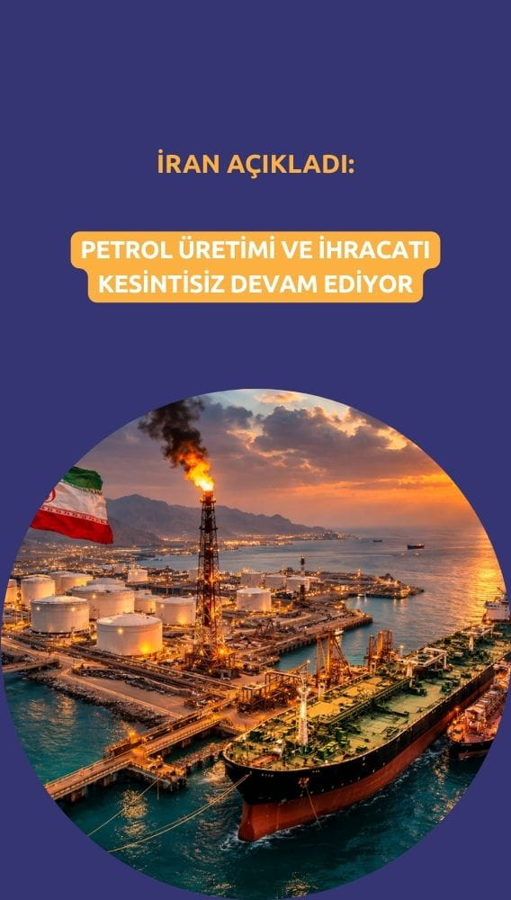 İran: Petrol üretimi ve ihracat kesintisiz sürüyor
