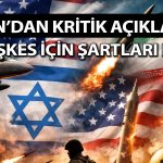 İran savaşın sonlanması için şartlarını sıraladı