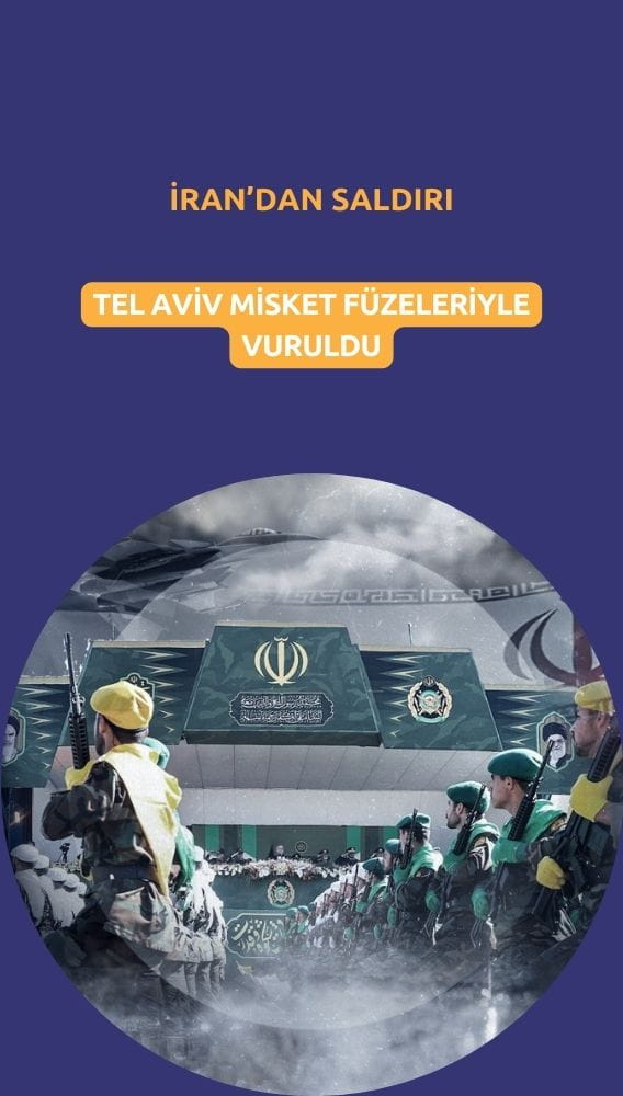 İran Tel Aviv'i misket bombalı füzelerle vurdu