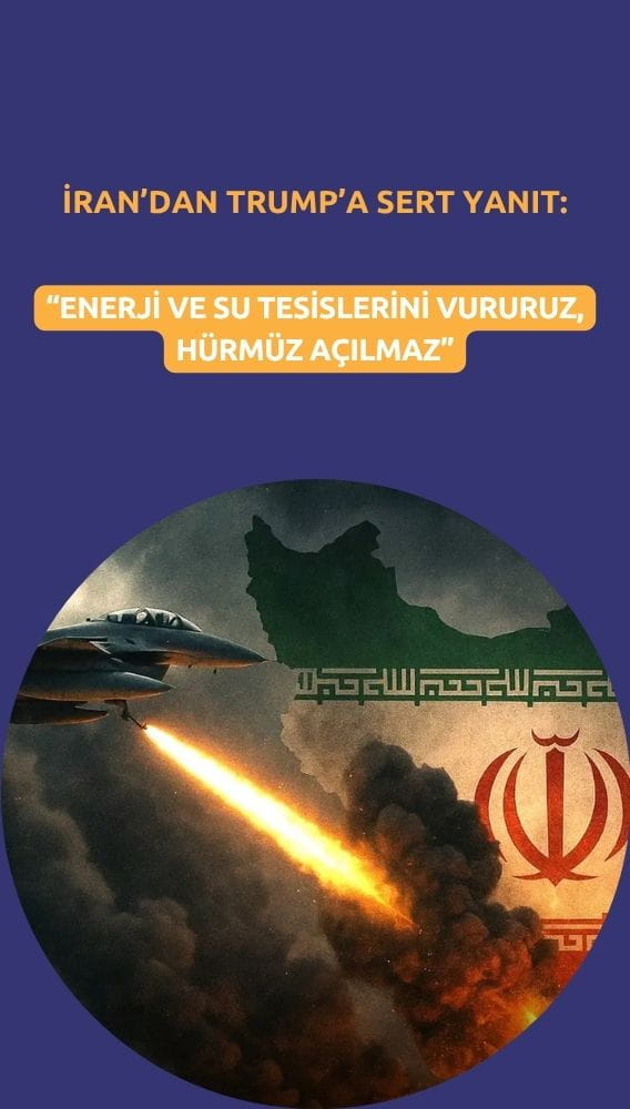 İran'dan Trump'a sert yanıt: Enerji ve su tesislerini vururuz