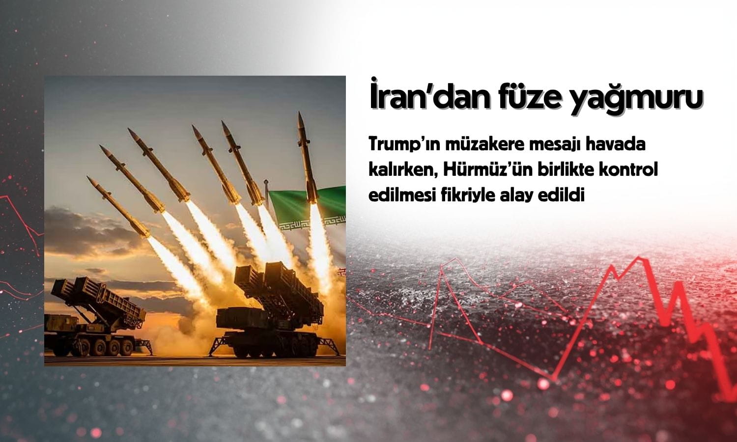 İran’dan füze yağmuru: Trump’ın müzakere mesajı havada kaldı