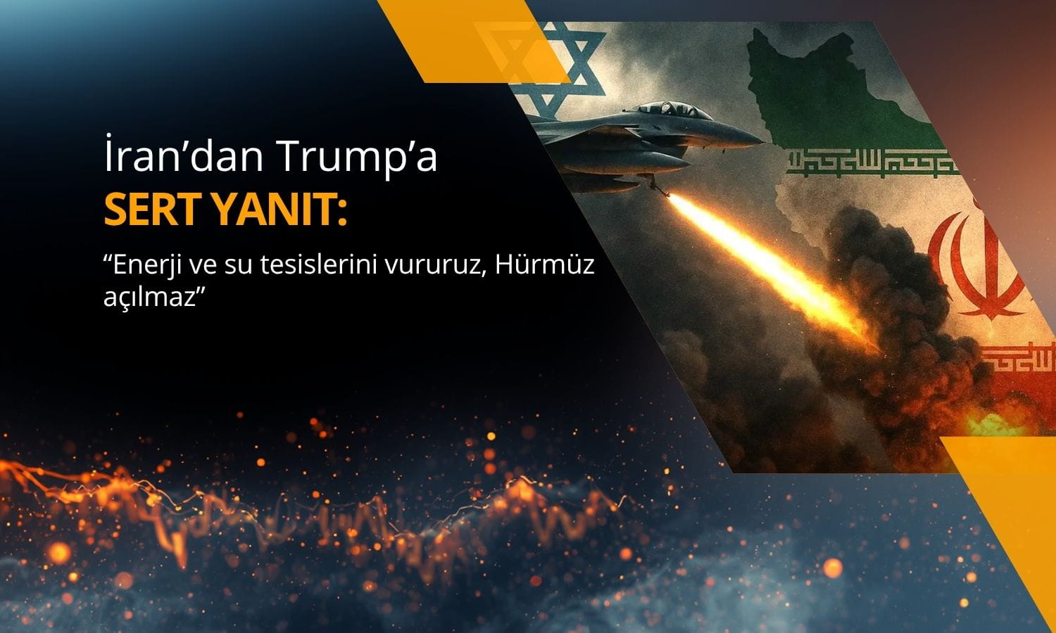 İran’dan Trump’a sert yanıt: Enerji ve su tesislerini vururuz