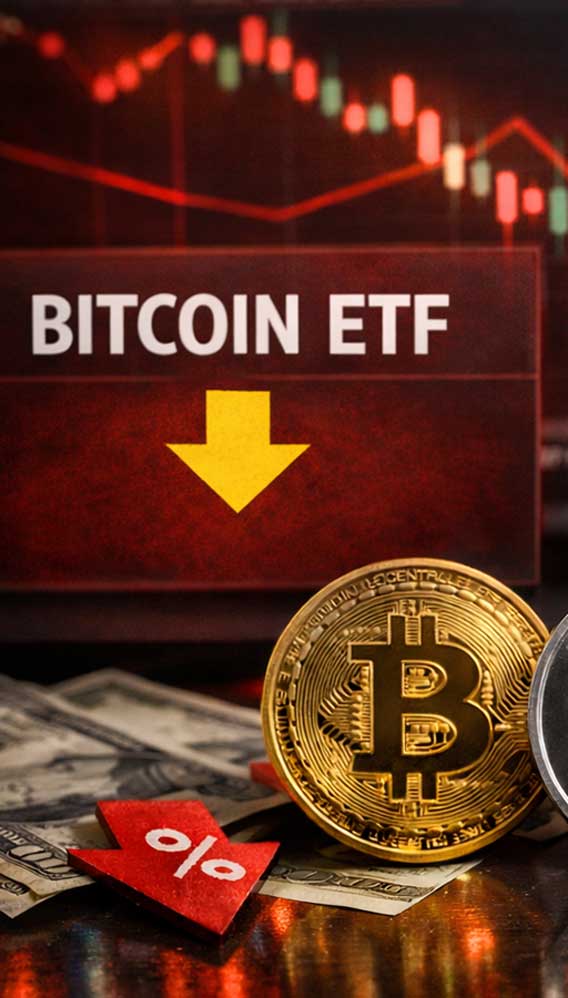 Kripto ETF’lerinde para çıkışı başladı: Seriler tersine döndü