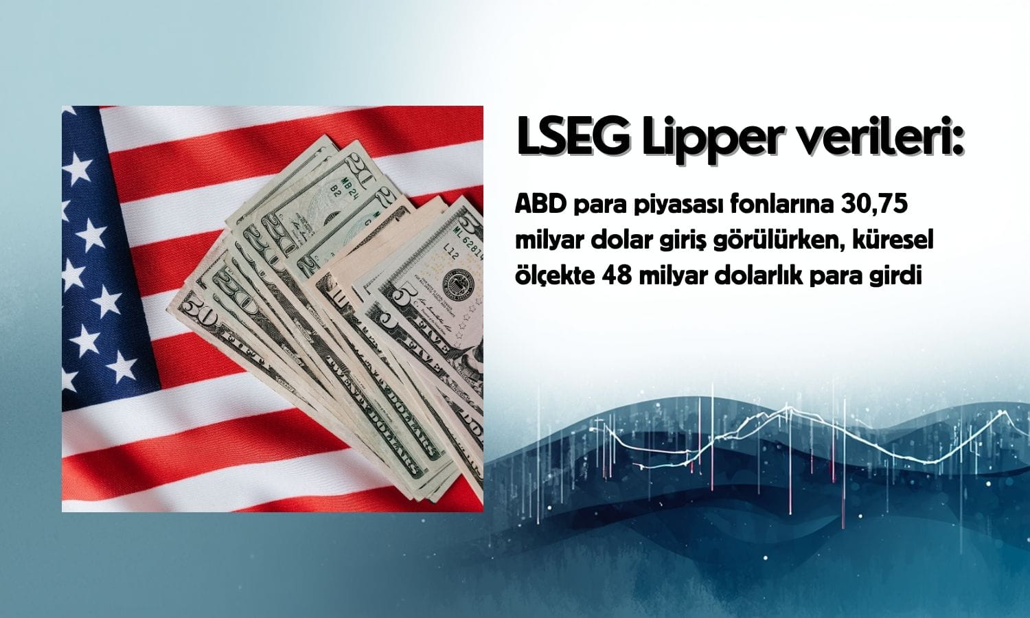 Küresel ölçekte para piyasası fonlarına 48 milyar dolarlık giriş