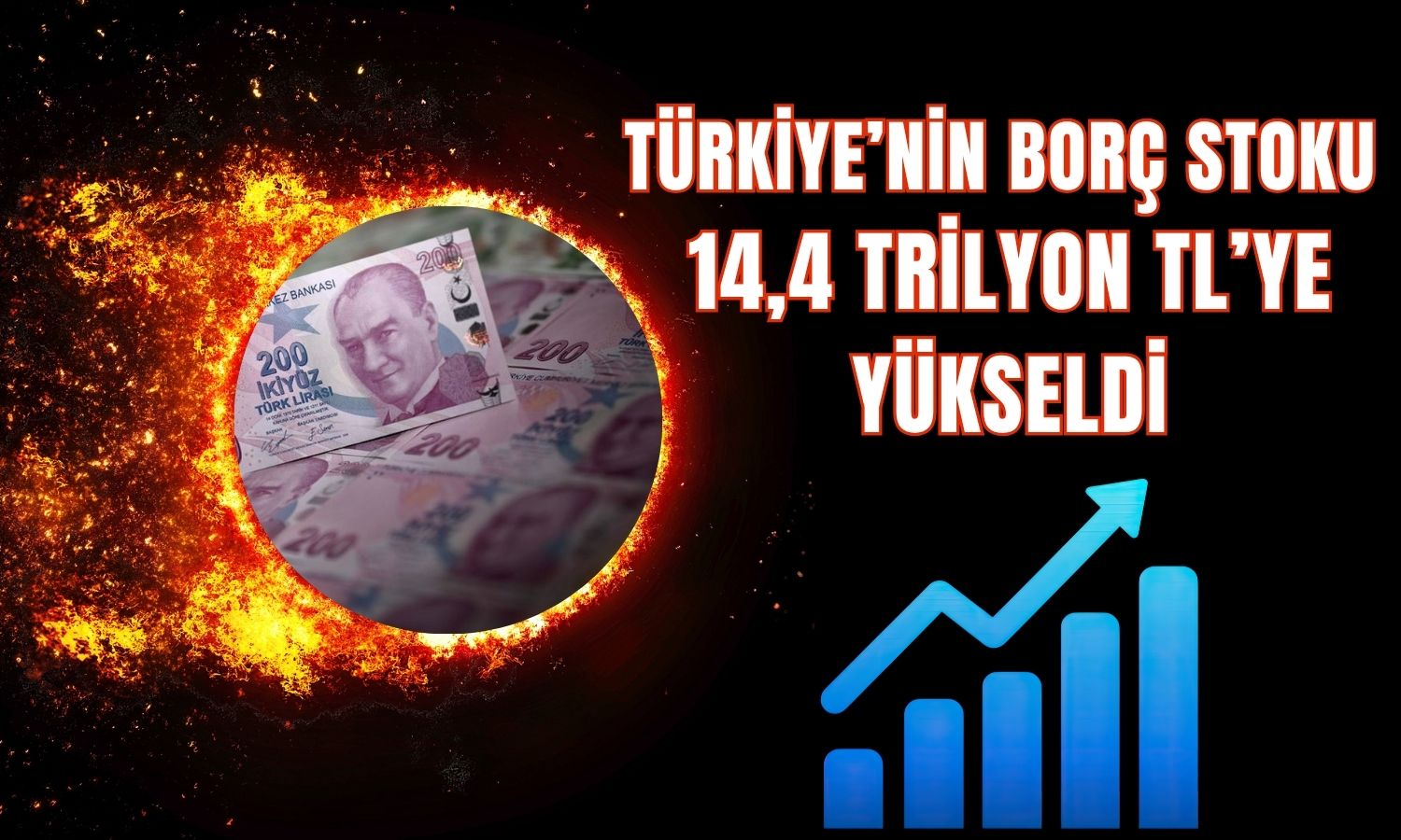 Merkezi yönetim borcunda yeni rekor: 14,4 trilyon TL!