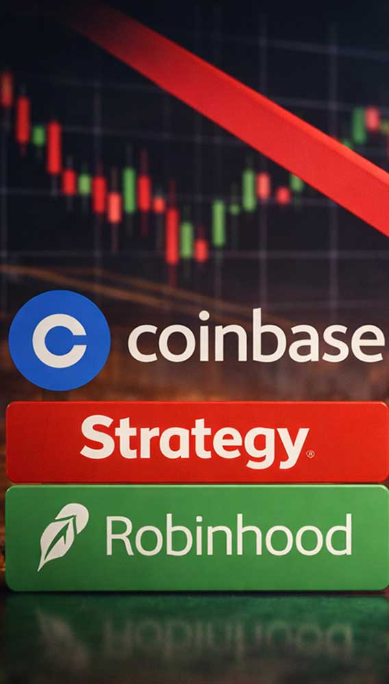 Nasdaq düzeltmede: Kripto hisseleri çakıldı