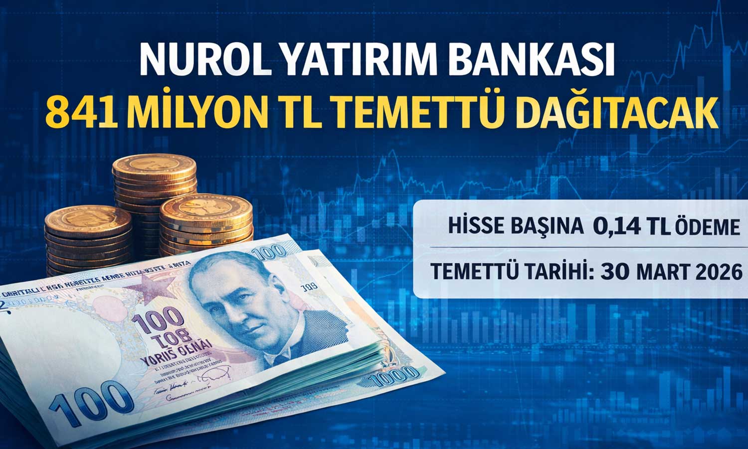 Nurol Yatırım’dan 841 milyon TL’lik temettü kararı