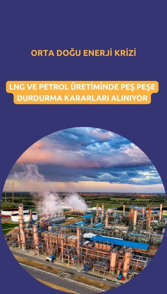 Enerji krizi: LNG ve petrol üretiminde peş peşe durdurmalar