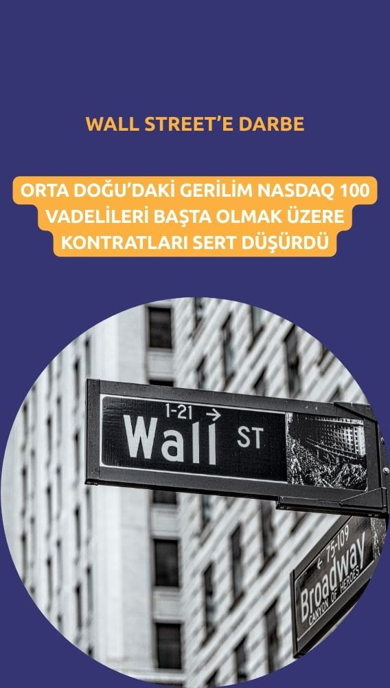 Gerilim Wall Street'i vurdu: Nasdaq vadelilerinde sert düşüş