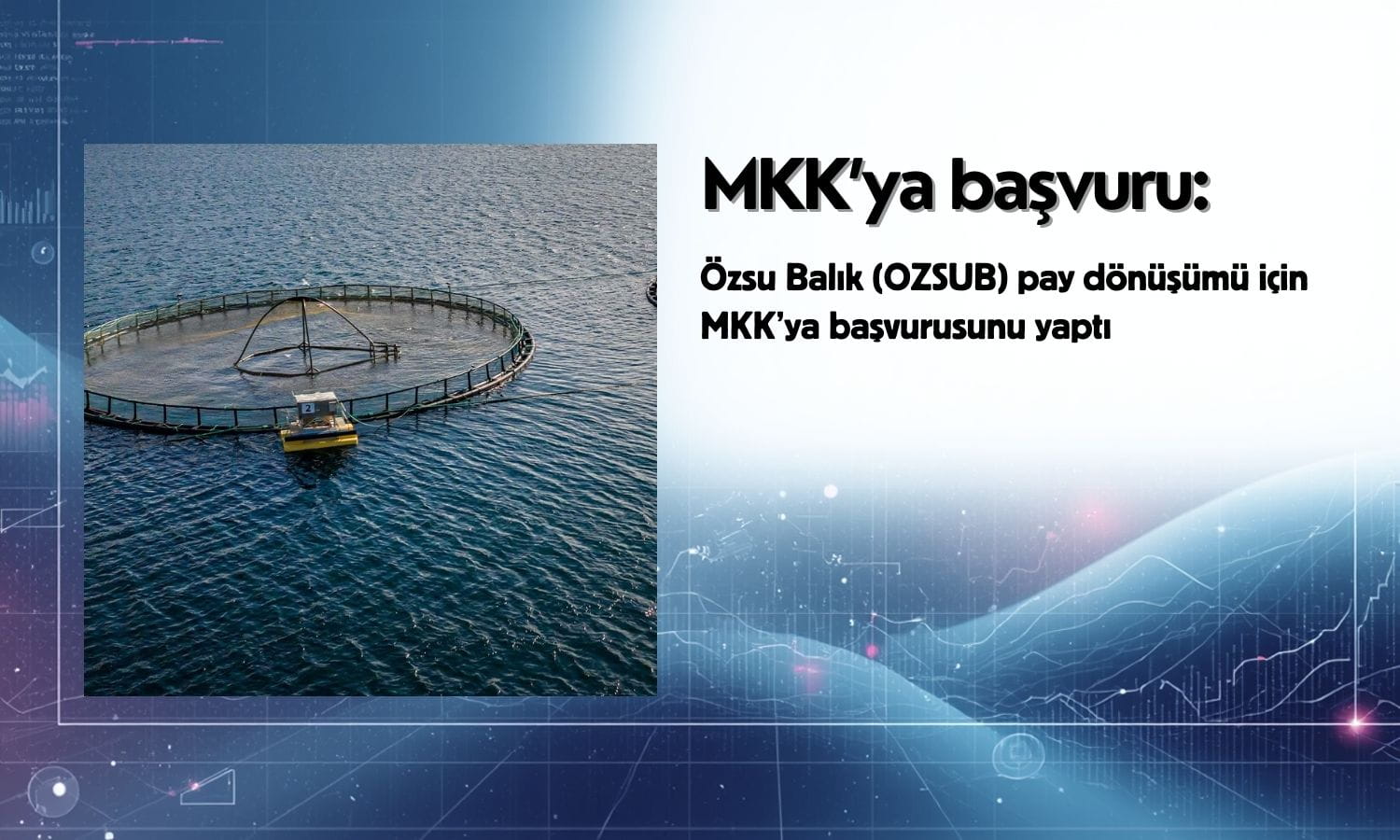 Özsu Balık (OZSUB) pay dönüşümü için MKK’ya başvurdu