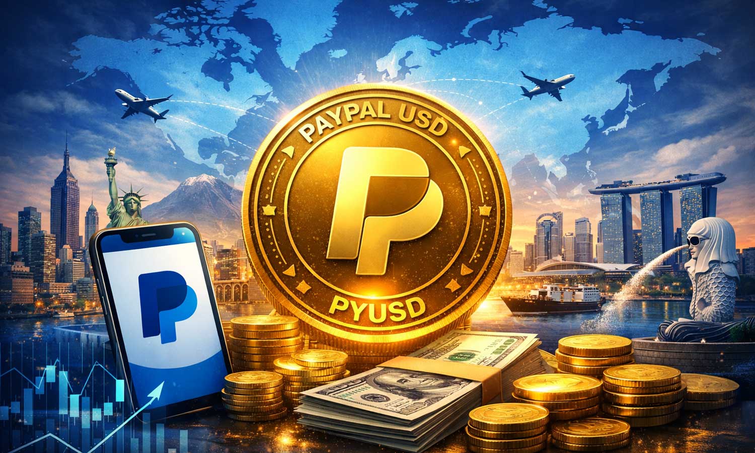 PayPal’dan küresel hamle: PYUSD 70 pazara açıldı