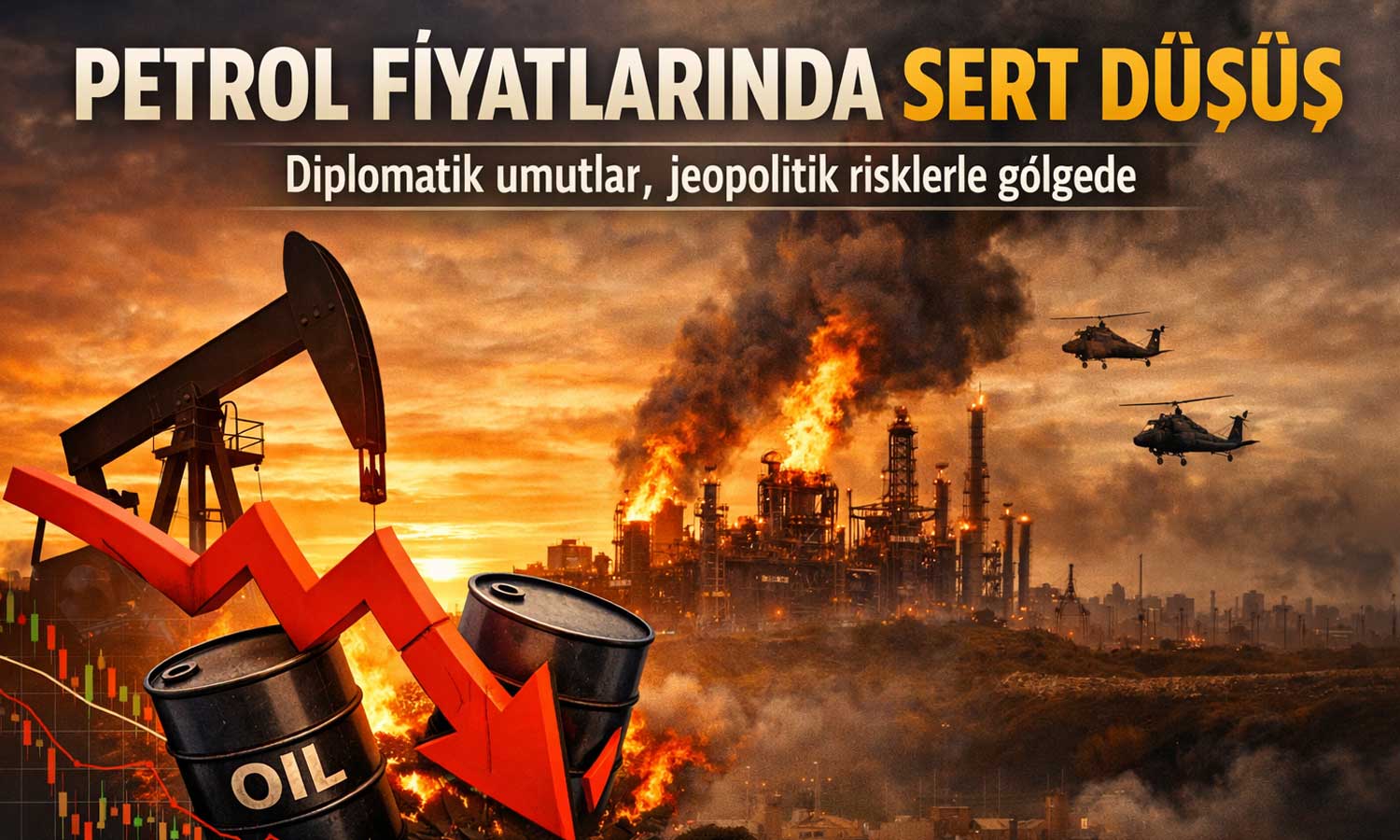 Petrol 6 ayın en sert haftalık kaybına hazırlanıyor