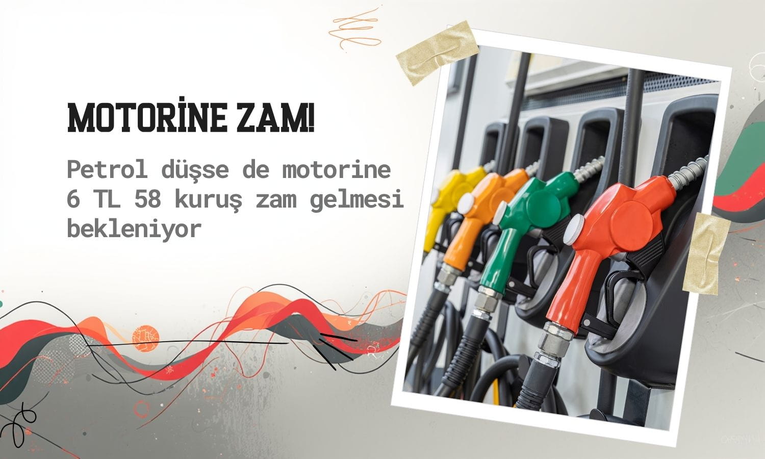 Petrol düşse de motorine 6 TL’den fazla zam beklentisi