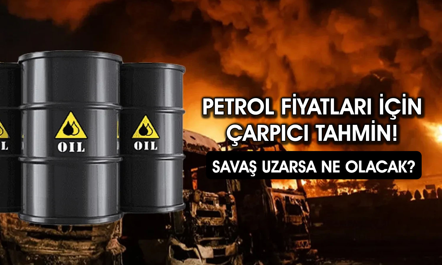 Petrol fiyatları için korkutan tahmin: 128 dolara işaret ediliyor