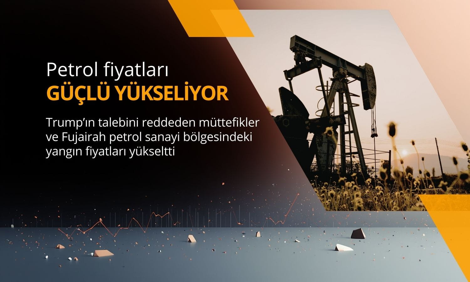 Petrol güçlü yükseliyor: Hürmüz kesintisi arz endişesini artırıyor