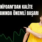 Sanifoam “Kalitede Mükemmeliyet” ödülü aldı