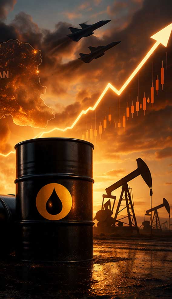 Savaş gerilimi enerjiyi vurdu: Petrol sert yükseldi