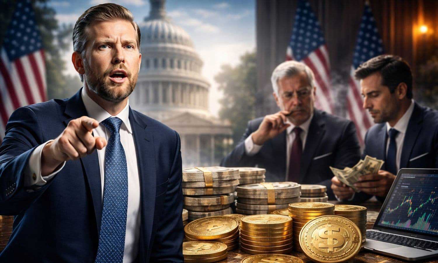 Stablecoin tartışması büyüyor: Eric Trump bankaları hedef aldı