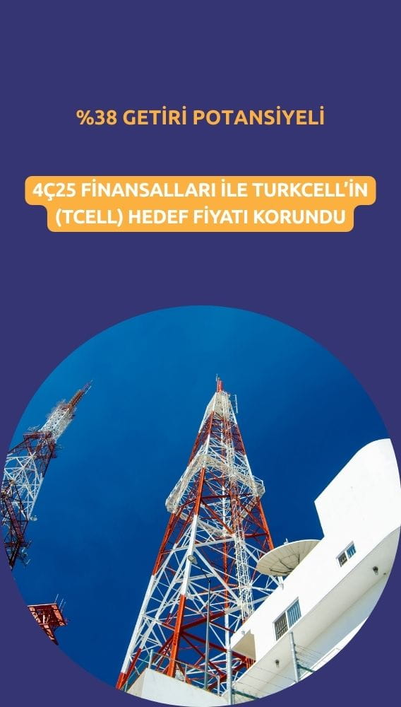 Turkcell (TCELL) hedefi yüzde 38 getiri potansiyeline işaret ediyor