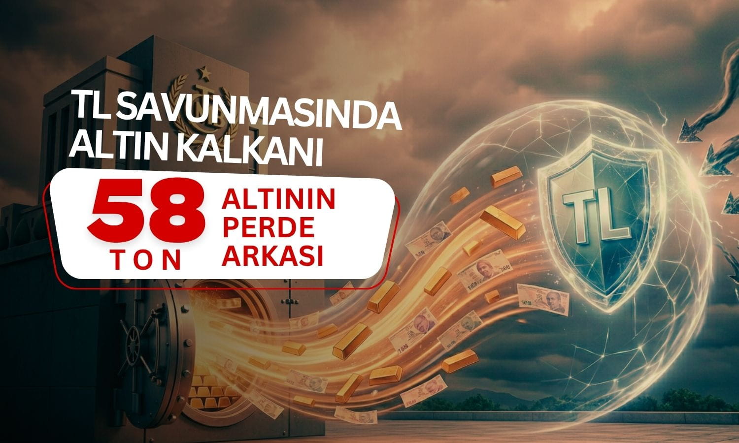TCMB rezervlerinde swap trafiği: 58 tonluk altının perde arkası