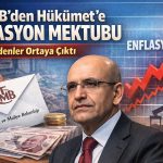 TCMB’den Hükümet’e enflasyon mektubu: Sapmanın nedenleri açıklandı