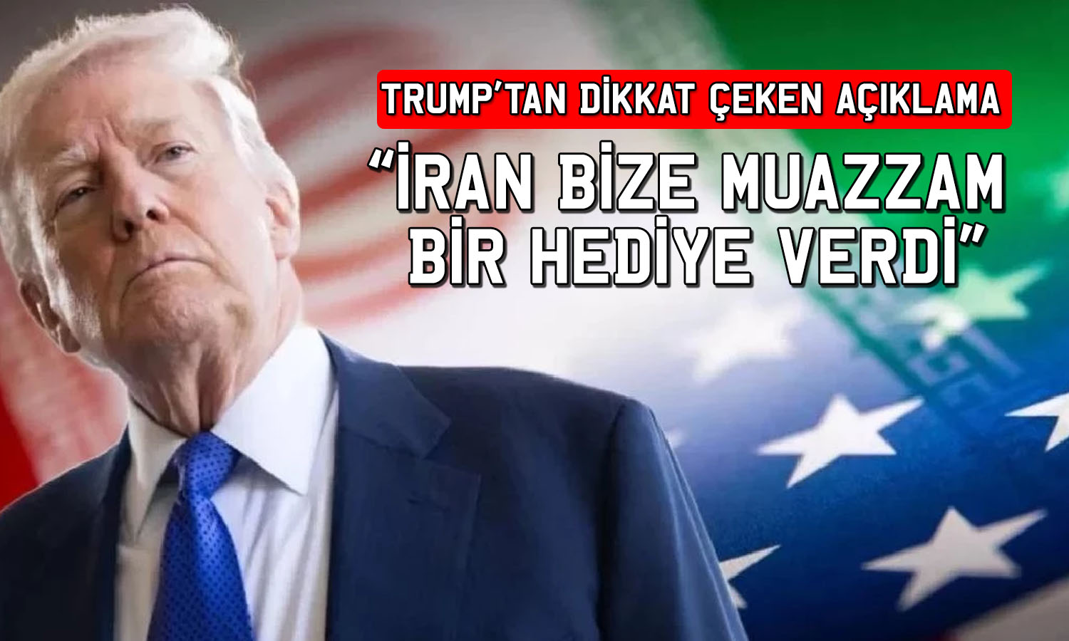 Trump İran’ın nükleer silahtan vazgeçtiğini iddia etti