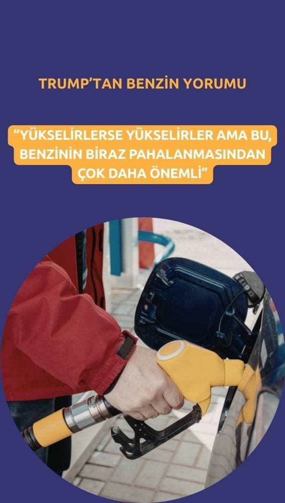 Trump'tan benzin fiyatı yorumu: 