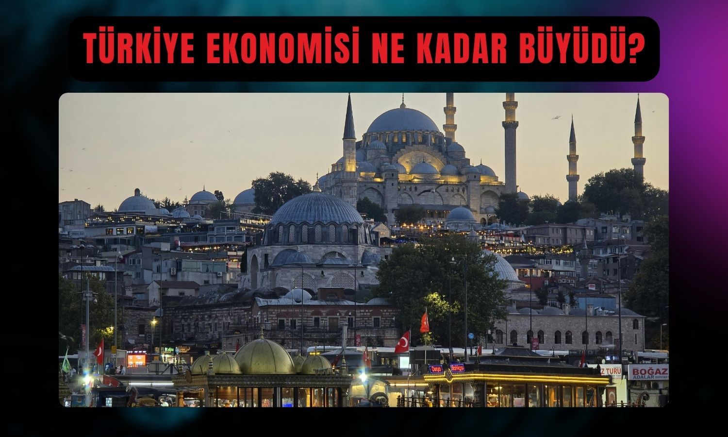 Türkiye ekonomisi için 2025 büyümesi açıklandı!