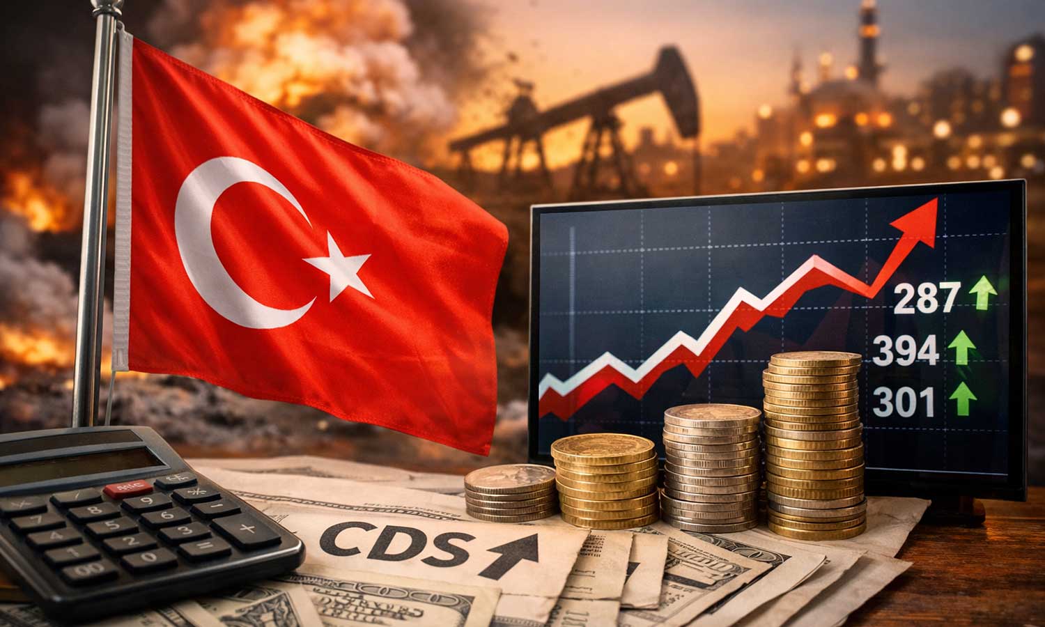 Türkiye ve bölge ülkelerinde CDS baskısı artıyor