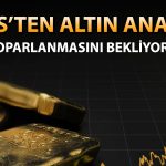 UBS: Altın fiyatlarındaki düşüş kısa ömürlü olacak