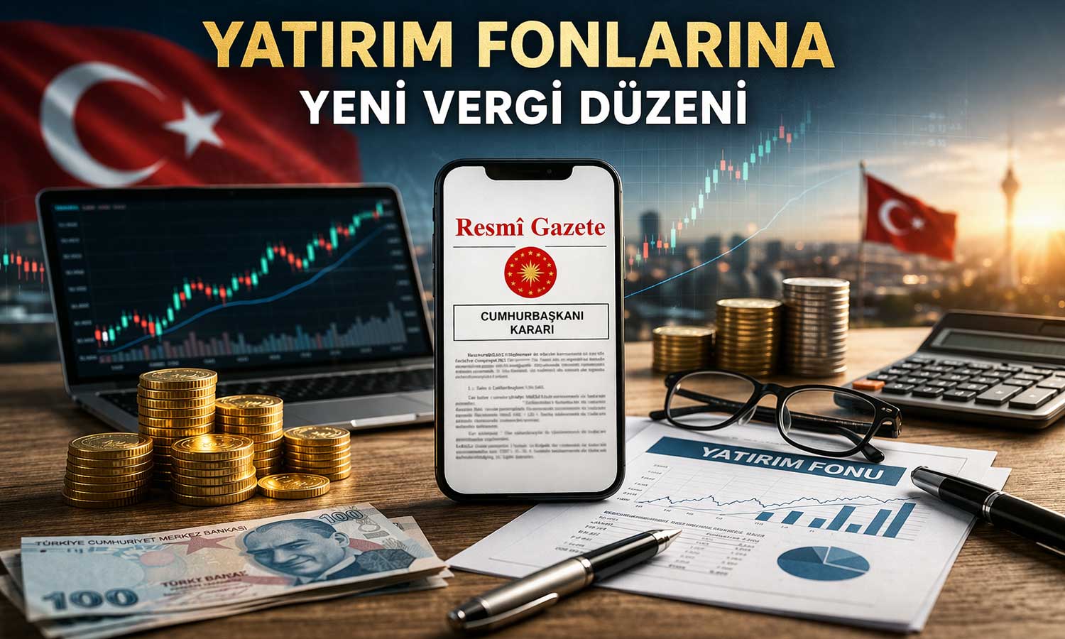 Yatırım fonlarına vergi ayarı: Stopaj oranları yeniden belirlendi