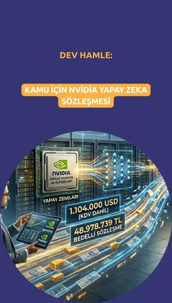 ARDYZ'den dev hamle: Kamu için Nvidia yapay zeka sözleşmesi