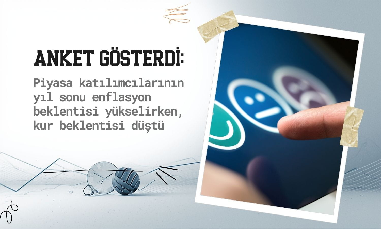 Yıl sonu enflasyon beklentisi yükseldi, kur tahmini geriledi