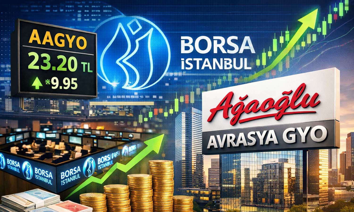 AAGYO hisselerine yoğun ilgi: İlk gün tavan