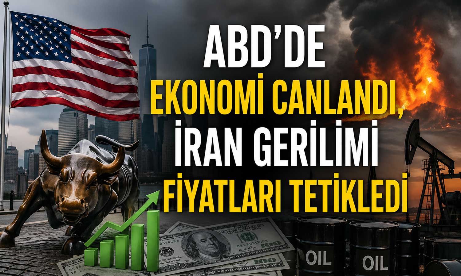 ABD ekonomisi yıla güçlü başladı: Savaş riskleri gölge düşürdü