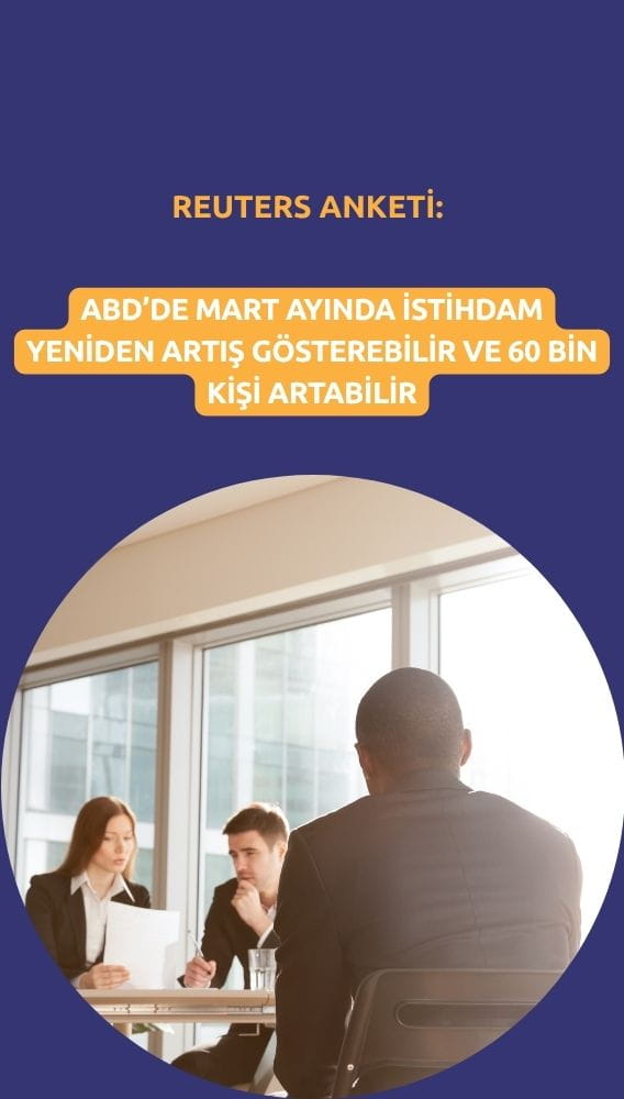 ABD istihdamında toparlanma beklentisi: Savaş risk yaratıyor