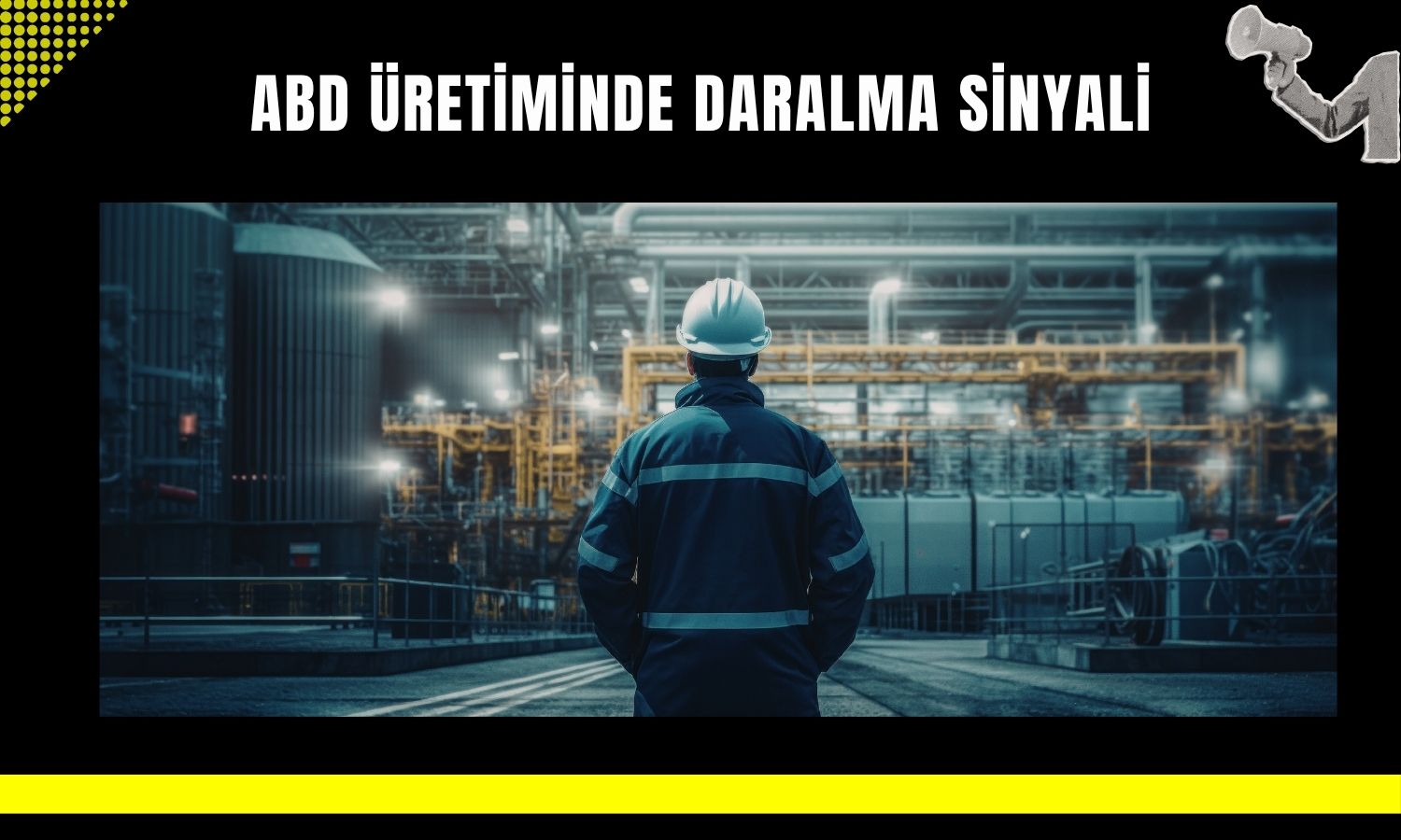 ABD’de sanayi üretimi beklentilerin altında daraldı
