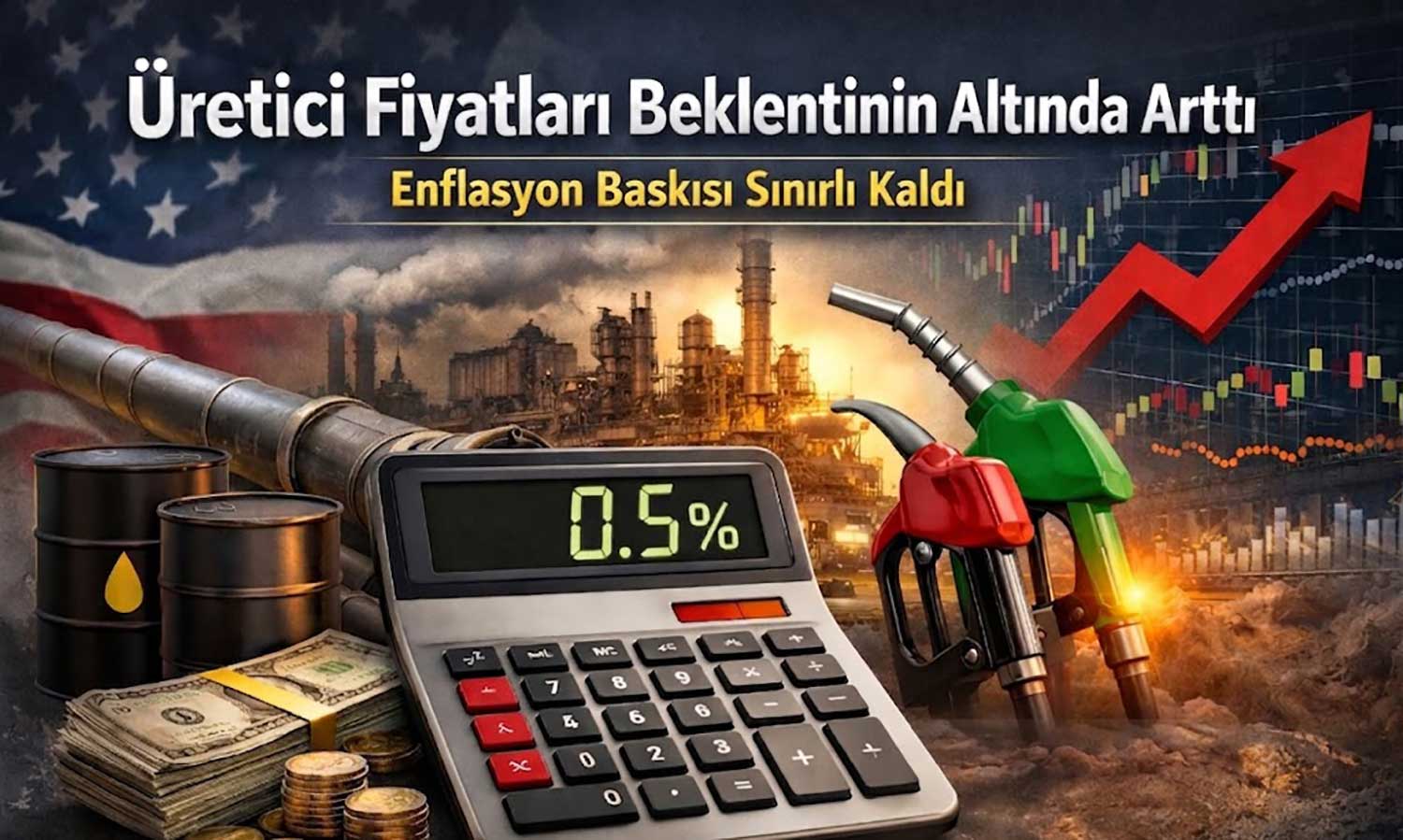 ABD’de ÜFE verisi şaşırttı: Artış beklentinin yarısında kaldı