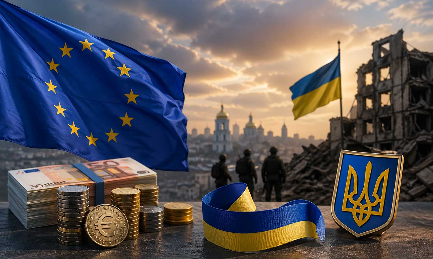 AB’den 90 milyar euroluk can suyu: Ukrayna’da açık bitmiyor