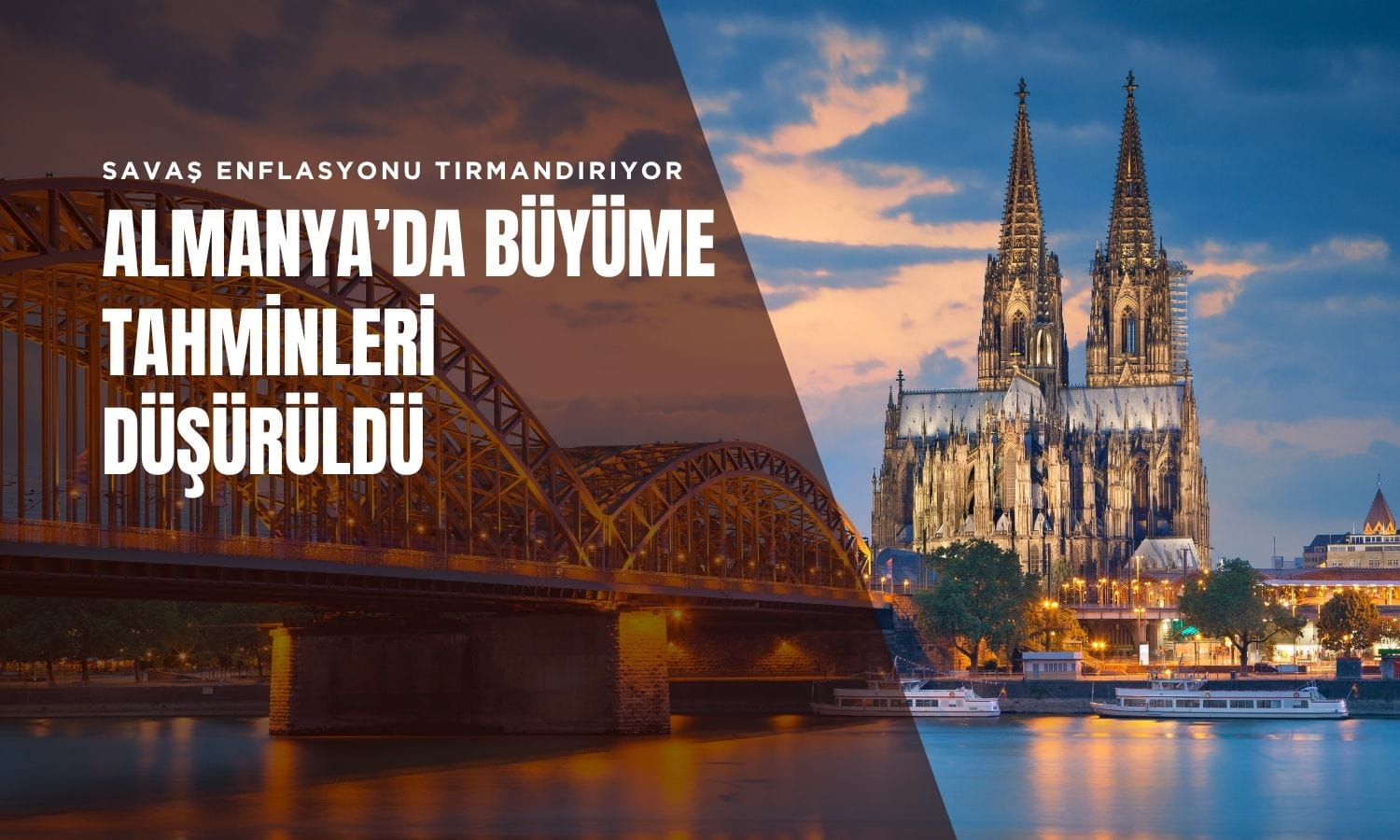 Almanya’da büyüme tahminleri düşürüldü: Savaş enflasyonu tırmandırıyor