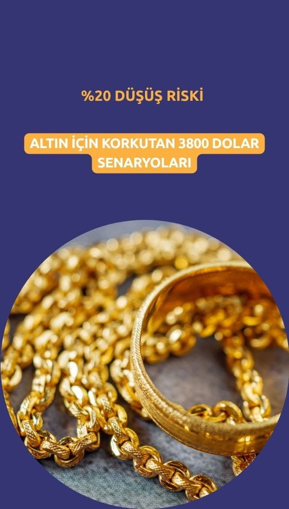 Altında düşüş uyarısı: 3800 dolara kadar geri çekilebilir