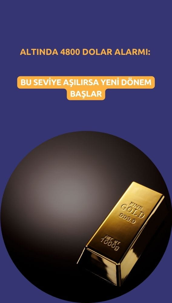 Altında 4800 dolar alarmı: Bu seviye aşılırsa yeni dönem başlar