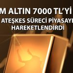 Altın ABD-İran görüşmeleriyle bir ayın zirvesine çıktı
